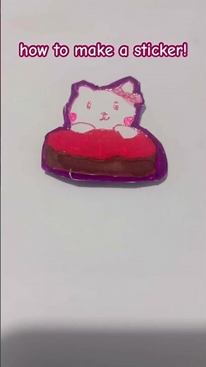 how to make a sticker ! #2026 #tut #tutorial #sticker