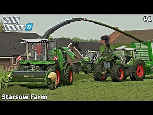 New Fendt Forage Harvester, Spreading Manure│Starsow│FS 22│Timelapse#3