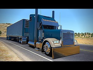 "Eiver2 Trucker" on ATS! - Custom Freightliner Classic XL (ATS American Truck Simulator Gameplay)