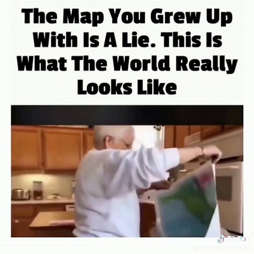 Jane Elliott explains the map you learned about in school is a lie.