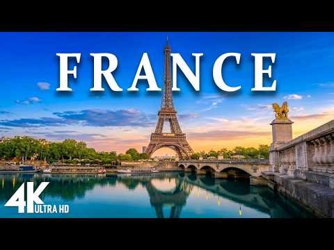 FRANCE IN 4K UHD | Breathtaking Landscapes, Peaceful Villages & Piano Relaxation