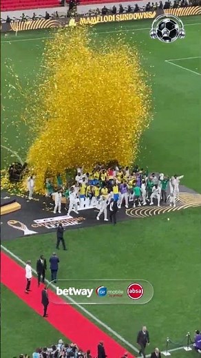 Sundowns lift the CAF Champions League trophy