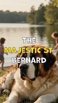 Explore the incredible world of St. Bernards! #dog #stbernard #puppy #pets