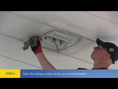 Canopy LED Lighting Upgrade Kit: From 304 Series to CPY Series Installation