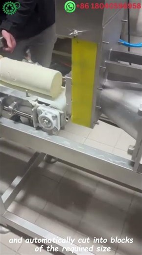 Industrial Butter Production Line From Mixing to Automatic Butter Cutting