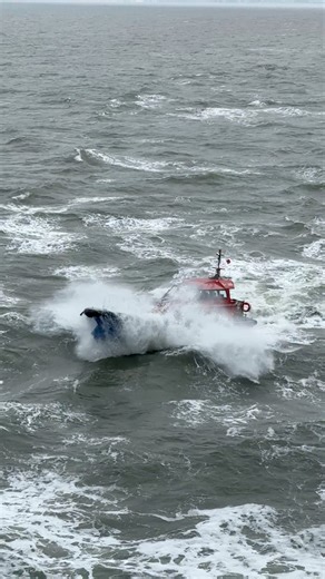 Watching this pilot boat trying to pick up their pilot from Bolette in rough seas makes us feel queasy! 🤢🚢 #cruise #Cruising #merchantnavy | Sail Away Magazine