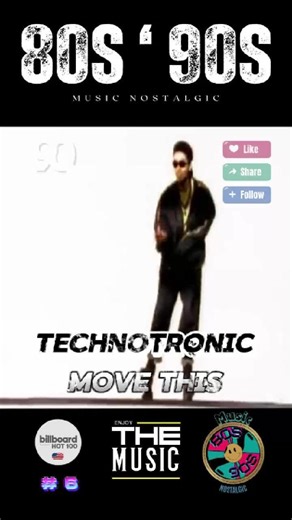 Technotronic - Move This #90's#musicnostalgic80-90