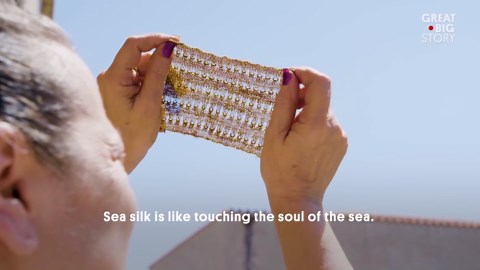 Sea Silk of Sant'Antioco, Chiara Vigo’s ancient craft