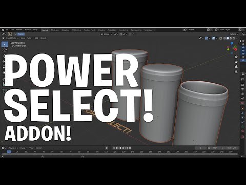 Blender POWER SELECT Addon!