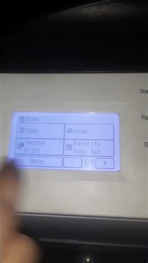 A3 A4 LGL paper setting in Canon printer