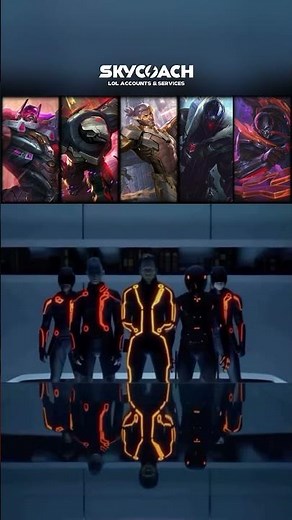 That moment when the team has matching skins 🔥 #lol #leagueoflegends #lolskins