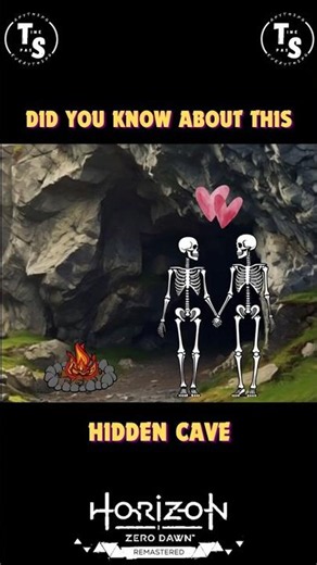 Horizon Zero Dawn Remastered - Dead Lovers in Hidden Cave (Sort of) #horizonzerodawn #gaming