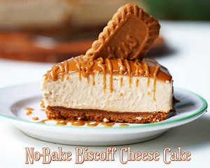 No-bake Biscoff cheesecake recipe