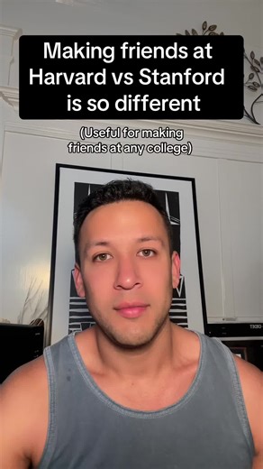 Harvard vs Stanford undergrad pov . . . . . . . #college #harvard #stanford #collegetok #studentlife