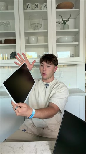 Viral Protable Monitor! I can bring it anywhere 😃 #tiktokmademebuyit #portablemonitor #UPerfectScreenMatch #dualscreensetup