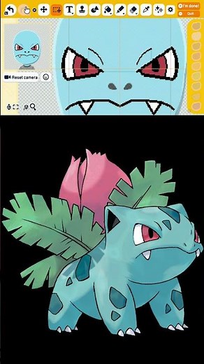 How to make Ivysaur from Pokemon #ivysaur #pokemon