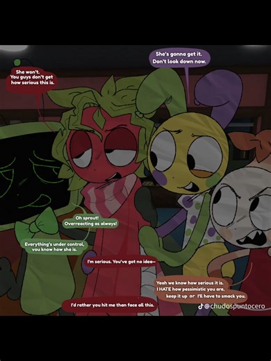 Credits to @chuu for creating this comic series!! seems like you guys like Dandys world angst #dandysworldsprout #dandysworldcosmo #voiceacting #dandysworld #dandysworldginger