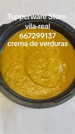 crema de verduras en ultrapro tupperware #ultraprotupperware #tupperwareoriginal #tupperwarestorevillarreal #cremadeverduras