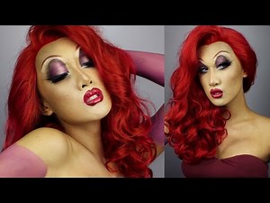 Jessica Rabbit Makeup Tutorial | 31 DAYS OF HALLOWEEN