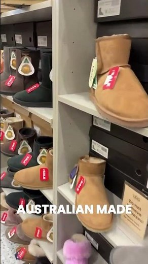 Take a Closer Look at Australian-Made UGG Boots in Store!