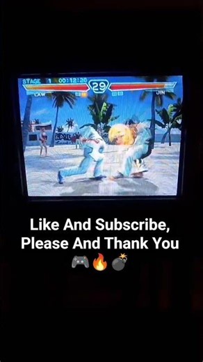 Tekken 4 - [PS2] (Gameplay) - 'CRT TV'