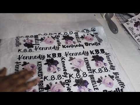HOW TO MAKE A SUBLIMATION BABY BLANKET TUTORIAL