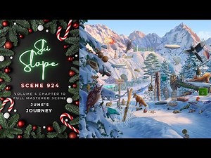 June's Journey Scene 924 | Vol 4 Ch 10 | Ski Slope | Full Mastered Scene | 4K