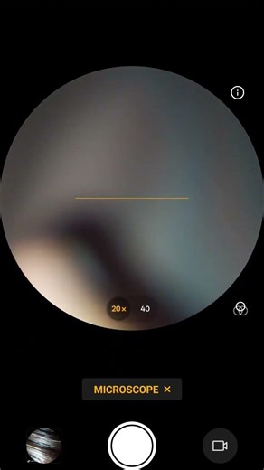 I zoomed with microscope 🔬