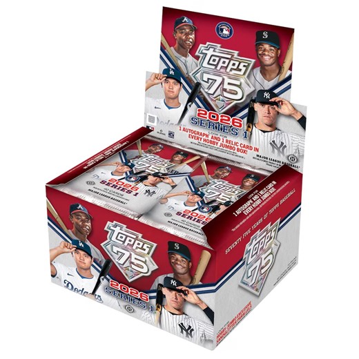 How to buy 2026 Topps Series 1 baseball cards: Shop hobby, mega & blaster boxes