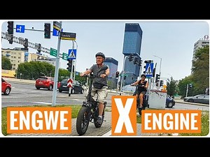 ENGWE X ENGINE - a powerful electric bike for the city and off-road - 48V, 250W, 25 km / h