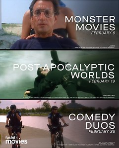 2.3K views · 18 reactions | Get your popcorn ready for a month of epic movie marathons! Enjoy themed pop-up channels on Movies Hits all month  | Foxtel | Facebook