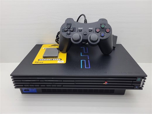 Playstation 2 (PS2) Fat All Hookups | Fully Restored & Tested | Brand New XYAB Controller | New 16MB Memory Card | NTSC - Etsy