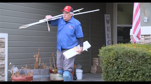 Family wins the Hope for Christmas remodel, and crews are working overtime to completely renovate their home in 10 days. Made possible in part by our friends @scandinaviandesigns_boise #idaho #idahonews #home #remodel #christmas | CBS 2 Boise