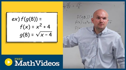 evaluate the composition the two functions