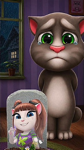 RIP My taking Angela 2🥺|Taking tom Sad|#shorts #ytshorts #mytalkingangela2 #viral#cosplay #story#fyp