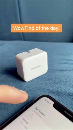 This Switch Bot is Genius! #wowfind #wowfindoftheday #lazy #gadget #PepsiApplePieChallenge