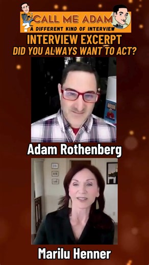 Marilu Henner is currently starring, as Bernie, in Michael Griffo's smash hit Off Broadway play Pen Pals. In this clip from our recent 2026 interview, Marilu shares a great analogy about Expanding Your Performance. Watch my full interview with Marilu on my Call Me Adam Entertainment Platform! #MariluHenner #PenPalsPlay #OffBroadway #CelebrityInterview #CallMeAdam Marilu Henner will be in Pen Pals at the Daryl Roth DR2 Theatre through February 15 ONLY! | Call Me Adam