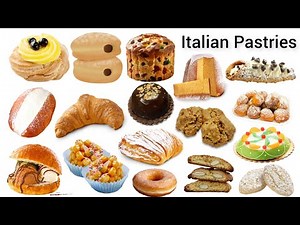 Most Popular Italian Pastries | Italian Bakery Special | Italian Pastries Name List with Pictures
