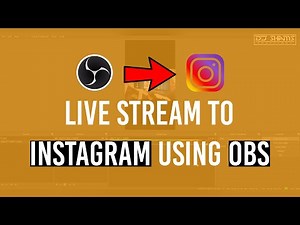 How to Live Stream on Instagram using OBS | Live stream to Instagram using OBS