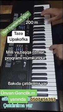 Sintezator Təzə 0507456393 vp