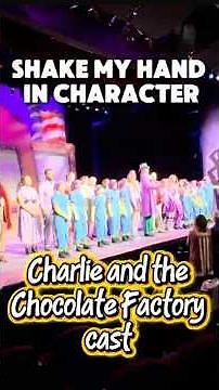 🎩🍫 Shake my hand… in character! Charlie and the Chocolate Factory Style🍭✨#fyp #musicaltheatre