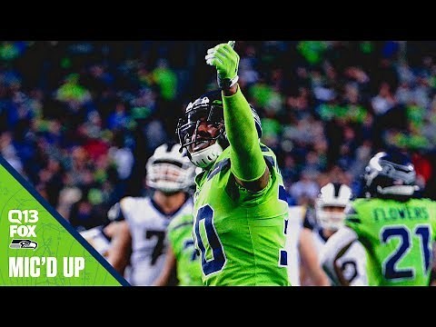Bradley McDougald Mic'd Up Week 5 vs Rams | Seahawks Saturday Night