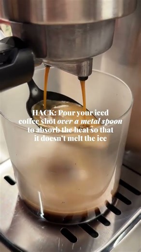HACK: Keep your iced coffee icy ❄️