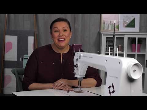 HUSQVARNA® VIKING® PLATINUM™ Q 160 Stationary Quilting Machine - Introduction