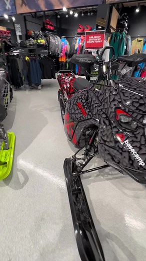 Custom Ski-Doo Sled Wrap by Basecamp Motorsports