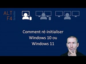 Comment réinitialiser Windows 10 ou Windows 11