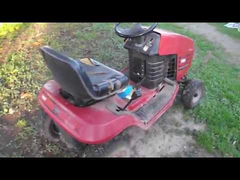 Toro wheel horse ride on mower