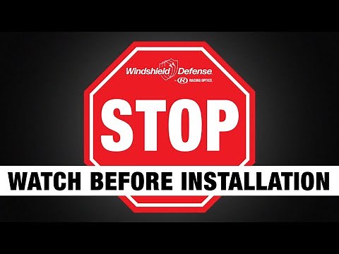 How to Install Windshield Defense™: Step-by-Step Guide