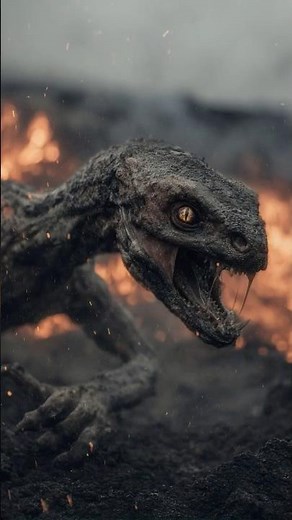 Strange Scaled Creature Spotted Emerging from Volcano in Hawaii