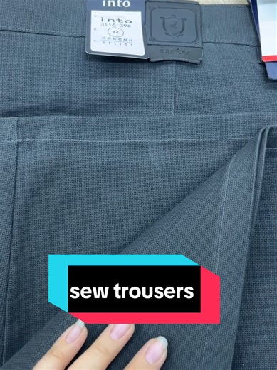 Sewing tutorial trousers 👖 #sewinghacks #sewing #sew #sewingtutorial #trousers